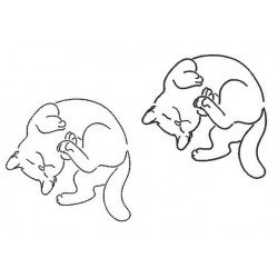 Stickdatei - Katze 2